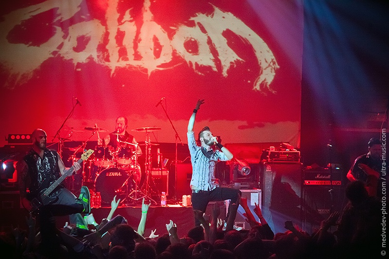 Концерт группы Caliban в Минске