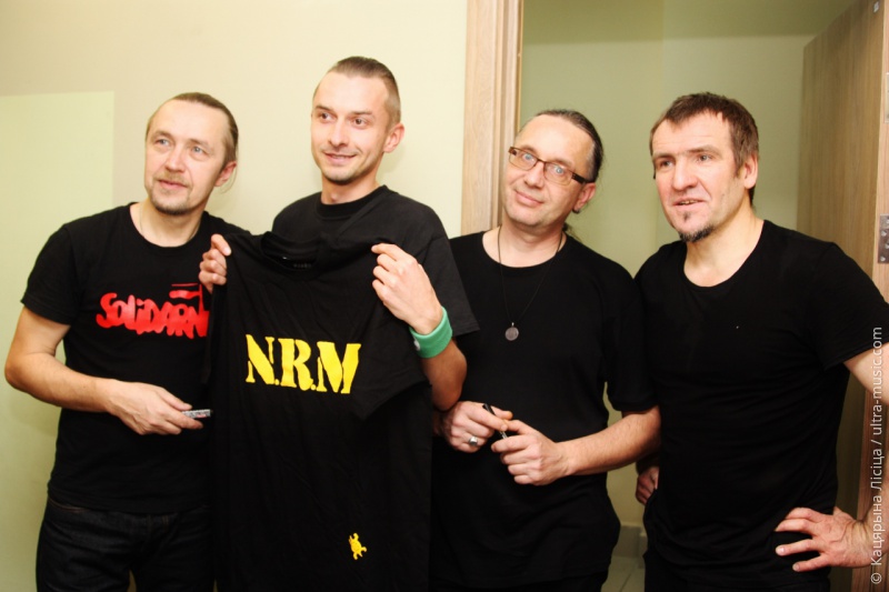 Прэзентацыя новага альбому гурта N.R.M. у Гомелі